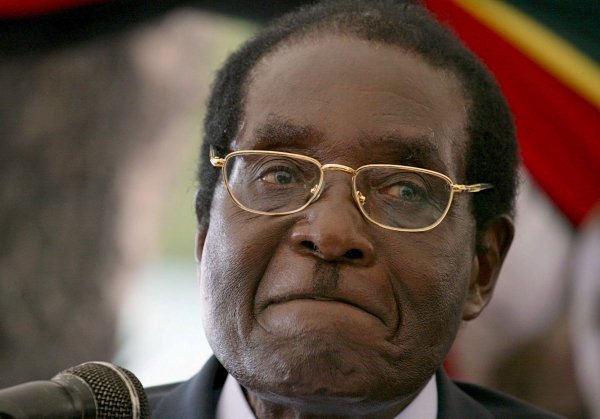 El  presidente de Zimbabue, Robert Mugabe.