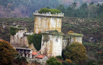 el castillo de Pambre, en Palas de Rei