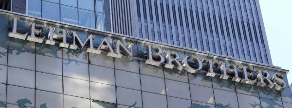 Fachada de la sede de Lehman Brothers en Nueva York. (Foto: Justin Lane)