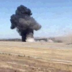 Imagen sacada del vídeo del accidente de Barajas.
