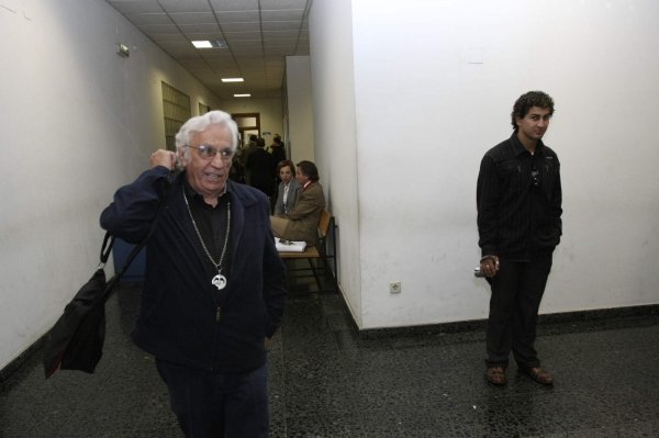 Jesús Silva, poco antes de prestar declaración ante el juez, el pasado mes de abril. (Foto: Miguel Ángel)