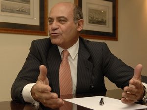 El presidente de la CEOE, Gerardo Díaz Ferrán.