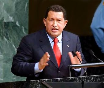 El presidente venezolano, Hugo Chávez.