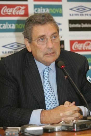 Carlos Mouriño, presidente del Celta y padre del fallecido.