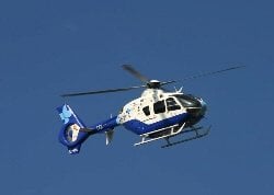 Helicóptero de las emergencias de Castilla y León 'Sacyl'.