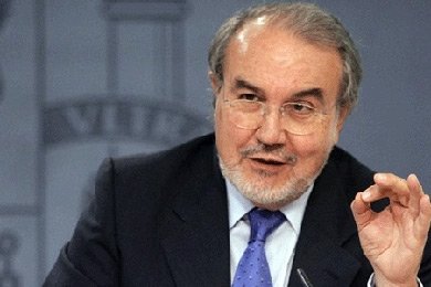 Pedro Solbes, ministro de Economía.
