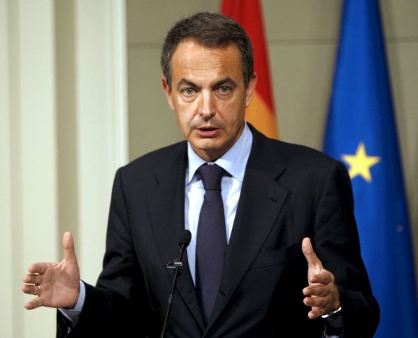 Rodríguez Zapatero, en la rueda de prensa posterior a la cumbre. (Foto: Bernardo Rodríguez)