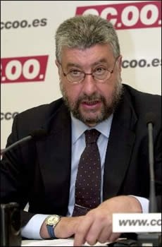 El secretario general de CCOO, José María Fidalgo.
