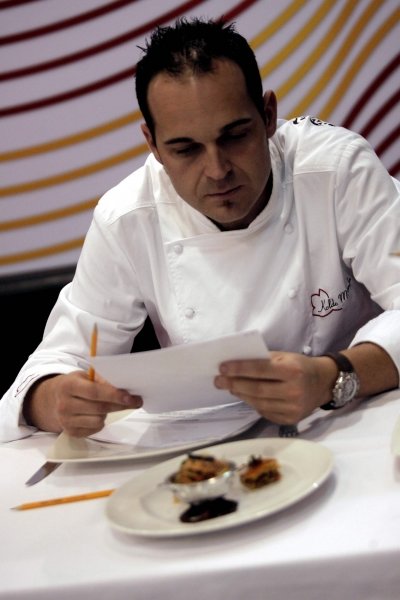 Koldo Miranda, uno de los chefs españoles que participa en el evento. (Foto: Rafa Salafranca)