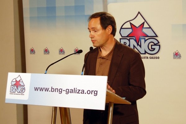 Alberte Ansede, director de campaña del BNG.