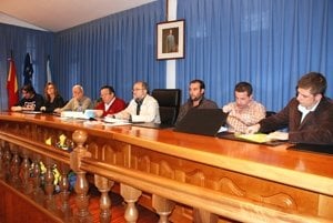 Pleno de la Corporación municipal de Vilariño de Conso