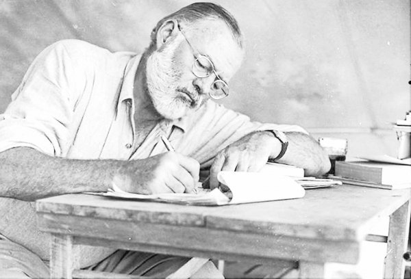  (2) Ernest Hemingway.