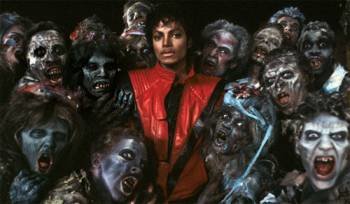 Imagen del videoclip de Thriller.