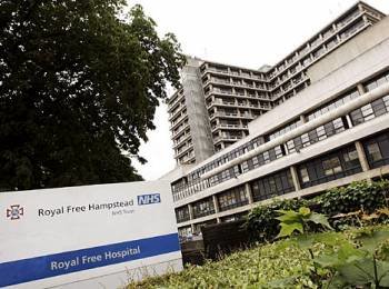 El Royal Free Hospital de Londres.
