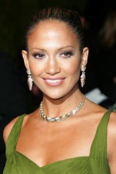 La cantante y actriz Jennifer López.