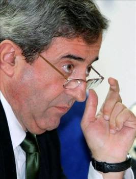  El fiscal jefe de la Audiencia Nacional, Javier Zaragoza. (Foto: Lavandeira Jr.)