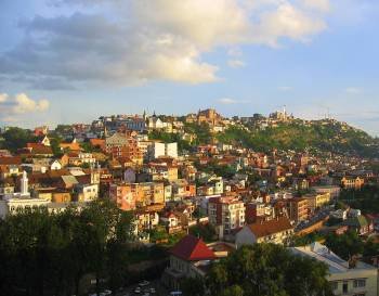 Antananarivo, capital de Madagascar.