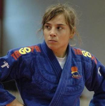La judoka Laura Gómez.