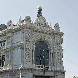 Detalle de la fachada del Banco de España. (Foto: Archivo)
