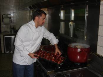 El cocinero de 'O Pendón' José Álvarez.