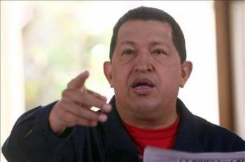El presidente venezolano, Hugo Chávez, en el programa 'Aló presidente'. (Foto: EFE)