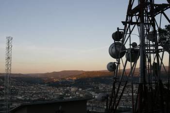 El reemisor de Montealegre dejó de emitir ayer la señal de la televisión analógica. (Foto: Miguel Ángel)
