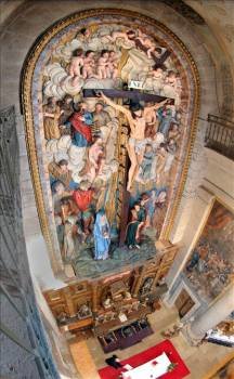 El retablo de la Capilla de las Ánimas, obra de Manuel de Prado entre 1804 y 1814. (Foto: Lavandeira Jr.)