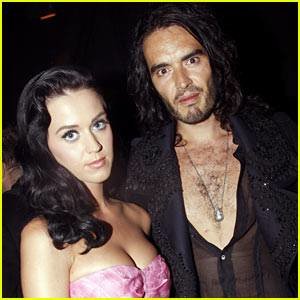 Katy Perry y Russel Brand. (Foto: Archivo)