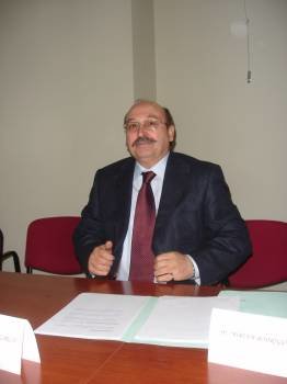 Miguel Ángel Fernández García, presidente de la Asociación Nacional de Colocadores de Pizarra.