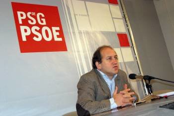 El portavoz parlamentario del PSdeG, Xaquín Fernández Leiceaga.