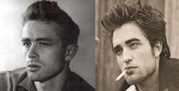 James Dean y Robert Pattinson.