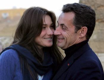 Carla Bruni y Nicolas Sarkozy. (Foto: ARCHIVO)
