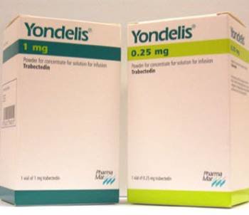 Vista de dos cajas del fármaco Yondelis. (Foto: ARCHIVO)