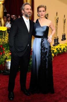 Sam Mendes y Kate Winslet, en los Oscar del 2009.