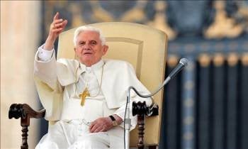 El papa Benedicto XVI. (Foto: MAURIZIO BRAMBATTI)