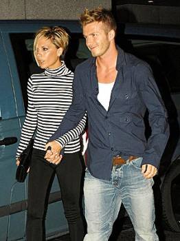 David y Victoria Beckham.