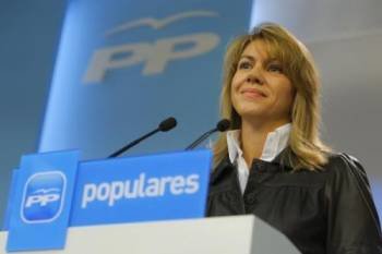 La presidenta del Partido Popular en Castilla-La Mancha, María Dolores de Cospedal.