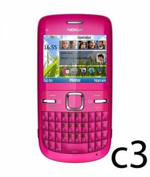 Imagen del Nokia C3.