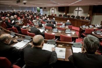 Asamblea plenaria de la Conferencia Episcopal  Española. (Foto: EMILIO NARANJO)