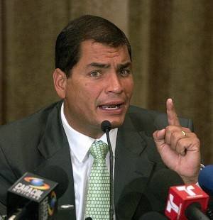 El presidente de Ecuador, Rafael Correa. (Foto: ARCHIVO)
