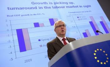  El comisario europeo de Asuntos económicos y monetarios, Olli Rehn.