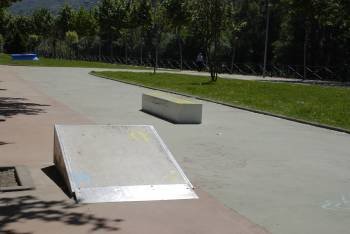 Lugar donde el Concello pretende construir el 'skatepark'.