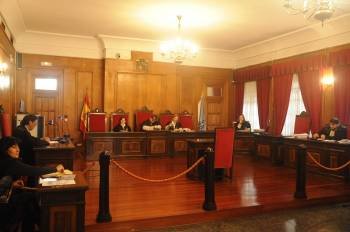 Imagen de un juicio en la Audiencia Provincial.