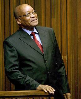 Jacob Zuma, presidente de Sudáfrica
