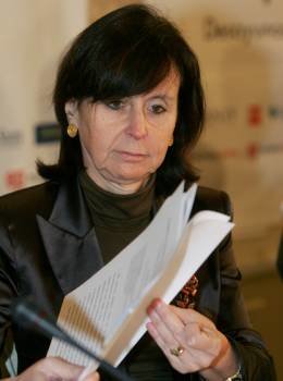 María Emilia Casas, presidenta del Tribunal Constitucional. (Foto: Archivo)