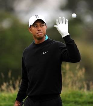 El golfista Tiger Woods