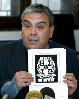 Ibarra, presidente del movimiento contra la Intolerancia. (Foto: Gustavo Cuevas)