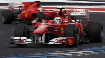 Los Ferrari en pista
