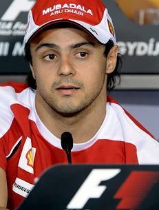 El piloto brasileño Felipe Massa