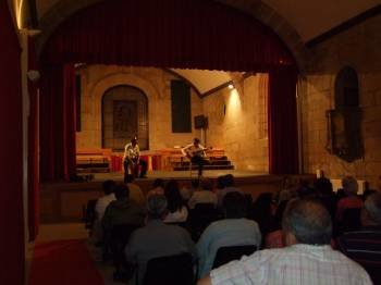 Un momento del concierto de guitarra flamenca a cargo de Juan Carlos Guadix. (Foto: T.F.)